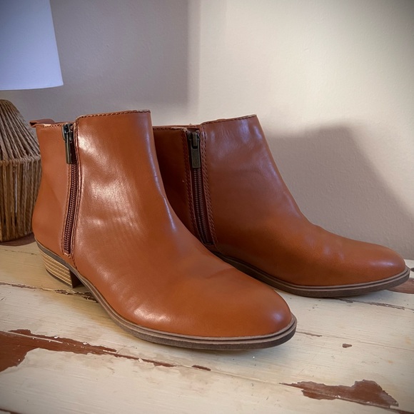 Chaps Shoes - Chaps Brown Ankle Boots